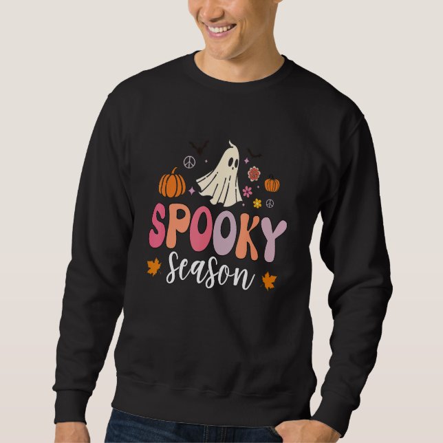 Groovy Ghost Gruselige Saison 1 Sweatshirt (Vorderseite)