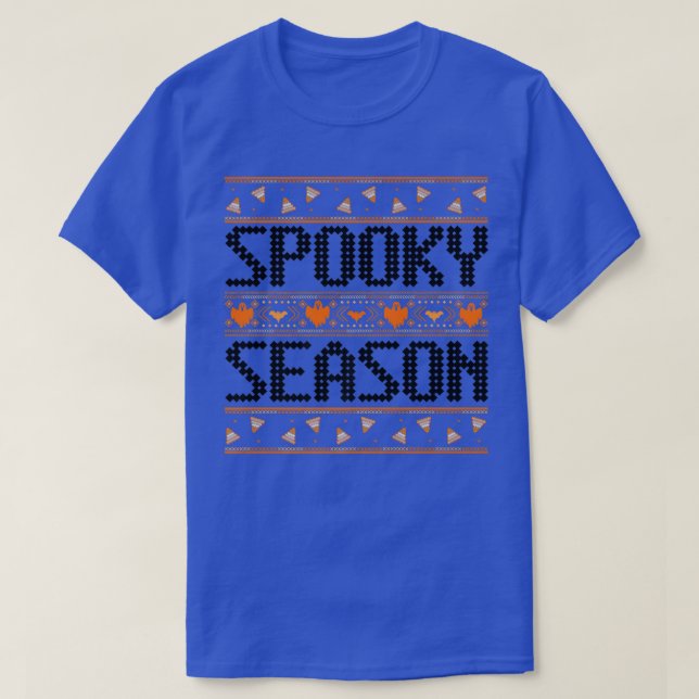 Groovy Ghost Spooky Saison 851 T-Shirt (Design vorne)