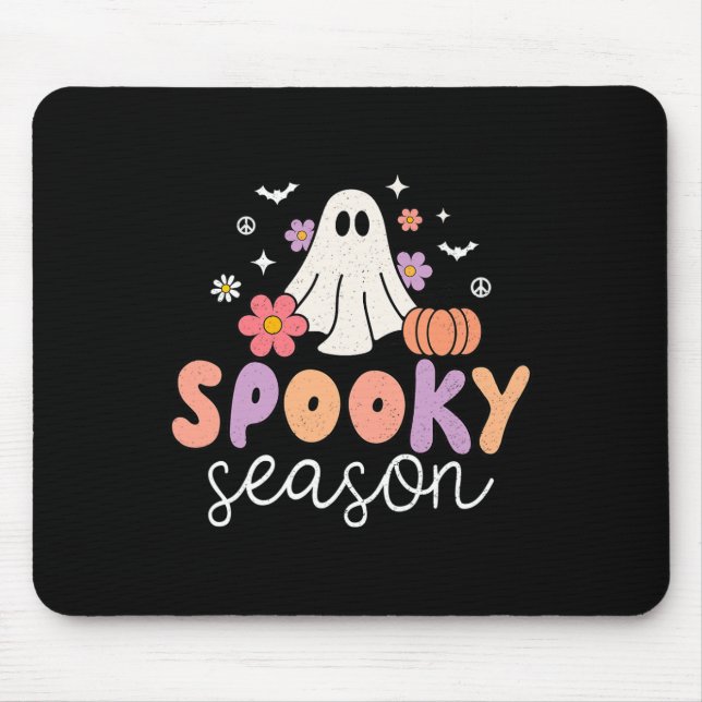 Groovy Ghost Spooky Saison Mousepad (Vorne)