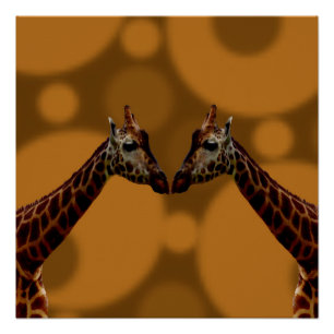 Groovy Giraffen A Go, Poster
