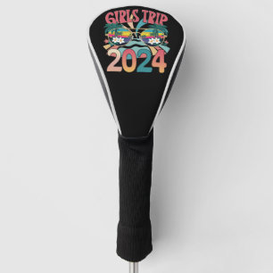 Groovy Girls Trip 2024 Wochenend Sommer Strand  Golf Headcover