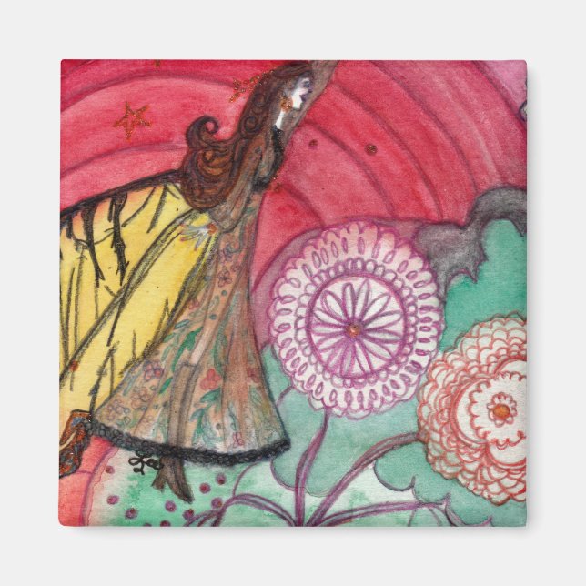 Groovy Gloria Magnet (Vorne)