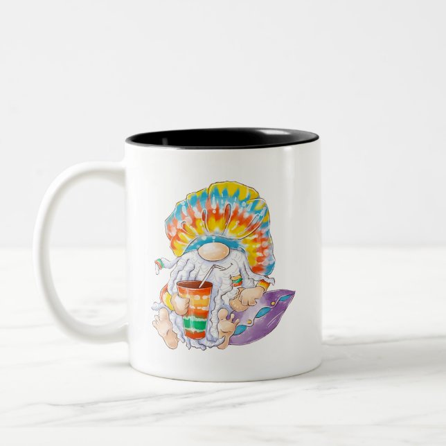 Groovy Gnome Coffee Tasse (Links)