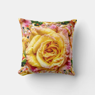 Groovy Golden Rose Opulence: Kissen