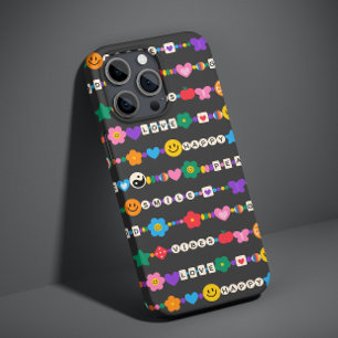 Groovy Good Vibes Love Smile Retro Perlen Case-Mate iPhone Hülle
