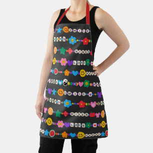 Groovy Good Vibes Retro Küchengeschenk Schürze
