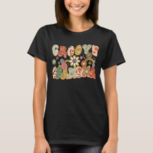 Groovy Grandma Daisy Boho Peace Granny Life Nana H T-Shirt