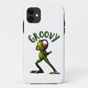 Groovy Green Frog Case-Mate iPhone Hülle