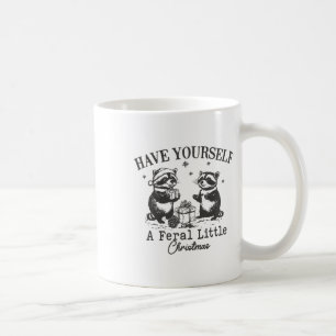 Groovy haben sich einen wilden kleinen Weihnachtsm Kaffeetasse