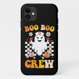 Groovy Halloween Boo Crew Nurse Ghost Case-Mate iPhone Hülle