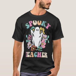 Groovy Halloween Grusel-Lehrer Streich oder Lehr-T T-Shirt