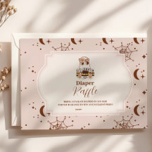 Groovy Halloween Little Boo Baby Raffle Diapper