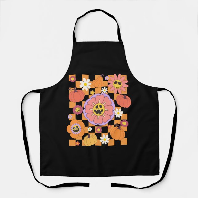 Groovy Halloween Schürze (Vorderseite)