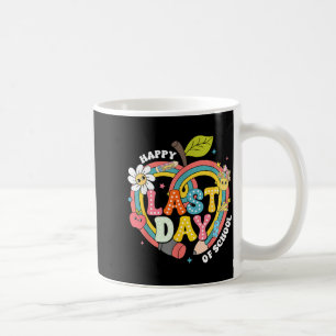 Groovy Happy letzter Schultag Lehrer Schüler Kaffeetasse