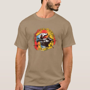 Groovy Hawaiian Surfer 1960er Jahre Retro Graphic  T-Shirt