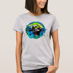 Groovy Hawaiian Surfer 1960er Jahre Retro Graphic  T-Shirt