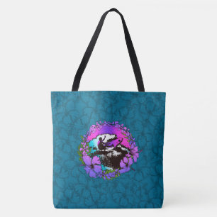 Groovy Hawaiian Surfer 1960er Retro Beach Bag