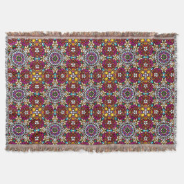 Groovy Himmlische Blumenkraft Decke