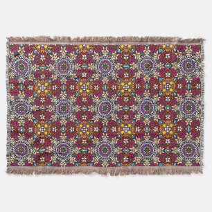 Groovy Himmlische Blumenkraft Decke