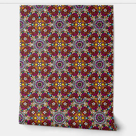 Groovy Himmlische Blumenkraft Tapete