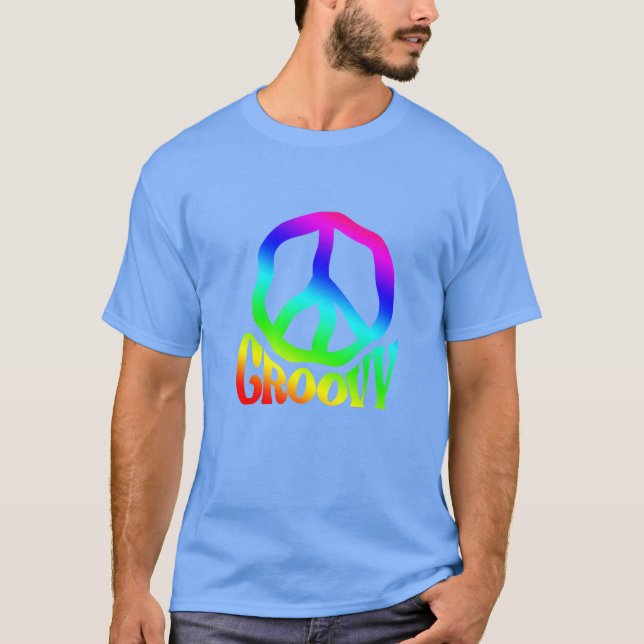 Groovy Hippie 60s 70s 80s gift T-Shirt (Vorderseite)