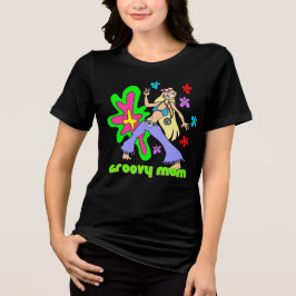 Groovy Hippie Mama T - Shirt