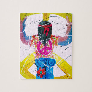 Groovy Hippie Peace Sign Puzzle