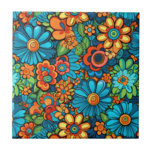 Groovy Hippie Tile Fliese
