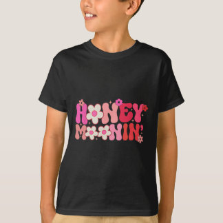 Groovy Honeymoonin Bride Brautparty to Honeymoo T-Shirt