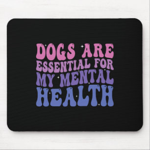 Groovy Hunde sind für mein Zitat zur psychischen G Mousepad