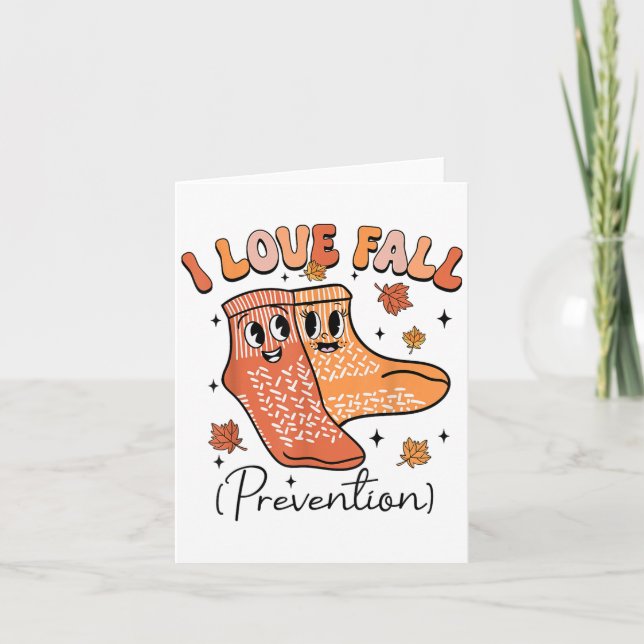 Groovy I Fall Prävention Fall Pt Physikalische The Karte (Vorderseite)