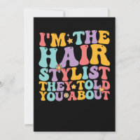 Groovy ich bin der Friseursalon, von dem sie dir e