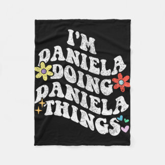 Groovy Im Daniela Doing Daniela Things Funny Mothe Fleecedecke
