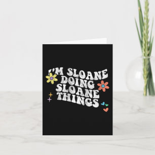Groovy im Sloane macht Sloane Dinge Lustige Mütter Karte