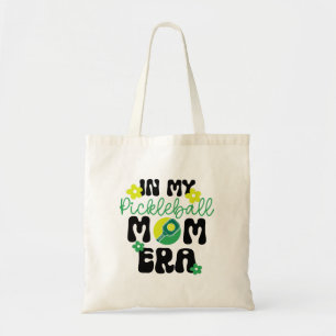 Groovy in meinem Pickleball Mama Era T - Shirt Tragetasche