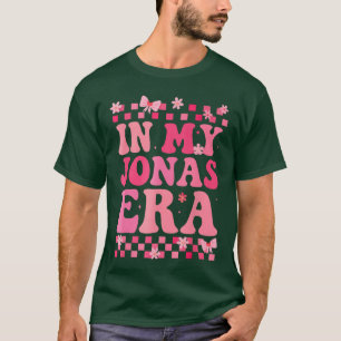 Groovy in meiner Jonas-Ära Lustiger Jonas-Herz für T-Shirt