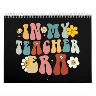 Groovy in meiner Lehrer-Ära Zurück zur Schule Lehr Kalender