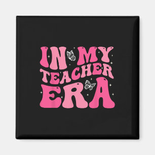 Groovy in meiner Lehrerzeit Erster Schultag zurück Magnet