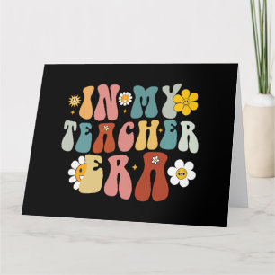 Groovy in meiner Lehrerzeit zurück zum Schullehrer Dankeskarte