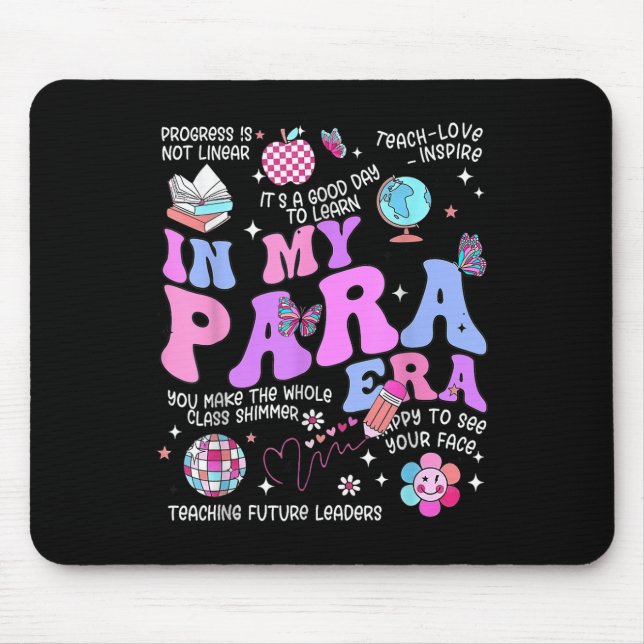 Groovy in meiner Paraazeit Vintage Paraprofessiona Mousepad (Vorne)