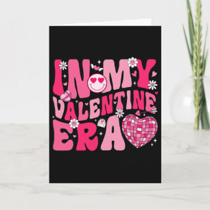Groovy in meiner Valentinstag-Ära Valentinsherz Mä Karte