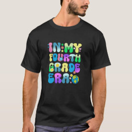 Groovy In My 4th Grade Era Back to School T-Shirt