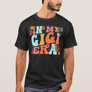 Groovy in My Gigi Era Baby Ankündigung T-Shirt