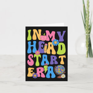 Groovy In My Head Start Era Headstart Erster Tag Karte