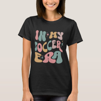 Groovy In My Soccer Era Kids T-Shirt