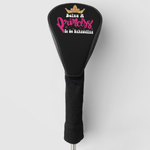 Groovy ist eine Prinzessin, die den Girl Retr so e Golf Headcover