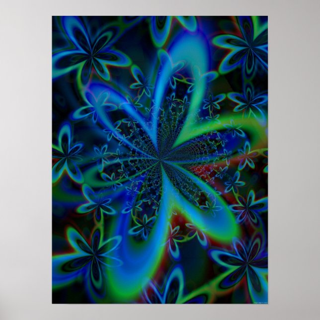Groovy Kaleidoscope Poster (Vorne)