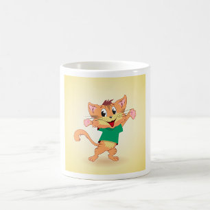 Groovy Katze Kaffeetasse