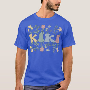 Groovy Kiki Großmutter Blume Kiki Oma Premi T-Shirt