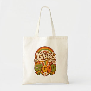 Groovy Kind Gottes Vintage 70er Geschenk Glaube Ku Tragetasche